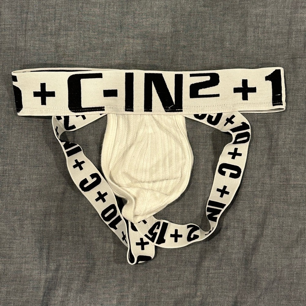 C-IN2 Hard Jockstrap White